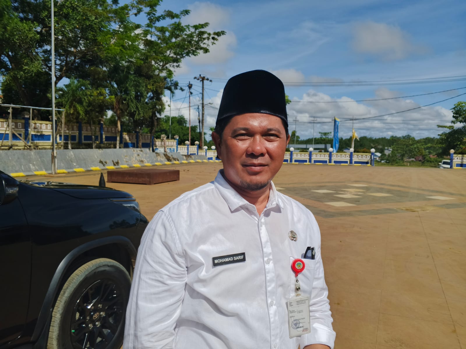 &lrm;Kepala Dinkes Tana Tidung, H. Sarif.