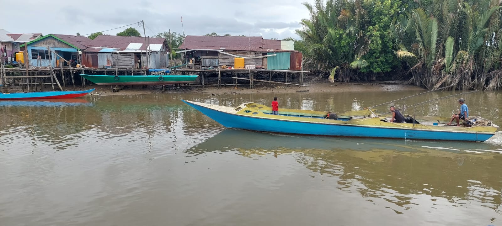 PENGUATAN&nbsp;EKONOMI: Tampak salah satu kawasan pesisir di wilayah Bulungan.