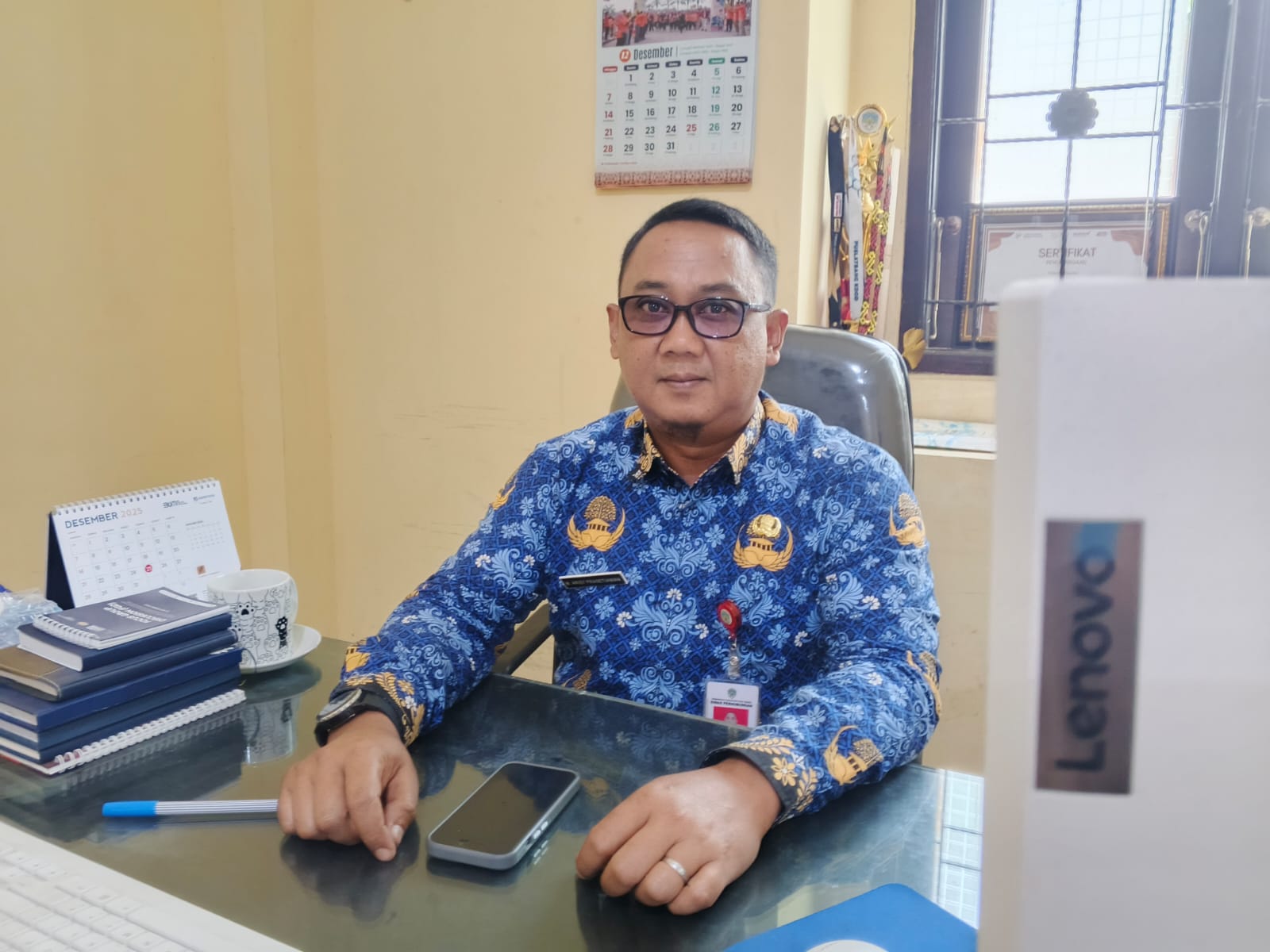 &lrm;Kepala Dishub Tana Tidung, M. Arief Prasetiawan.