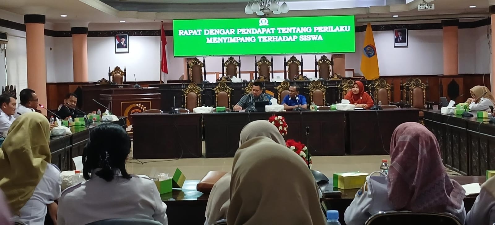 RDP : Komisi II DPRD Tarakan saat melakukan pembahasan fenomena LGBT.
