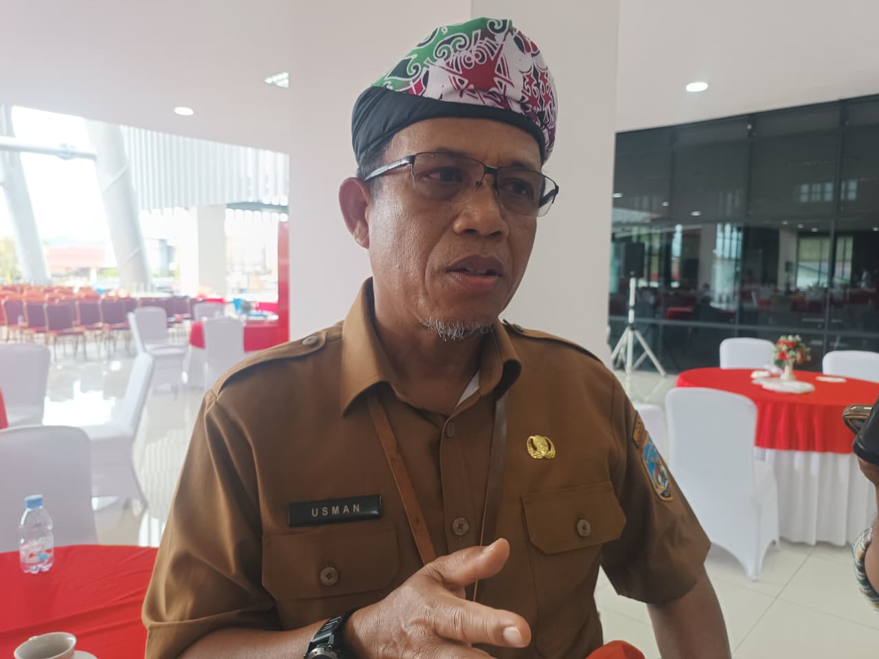 Kepala Dinkes Kaltara, Usman.