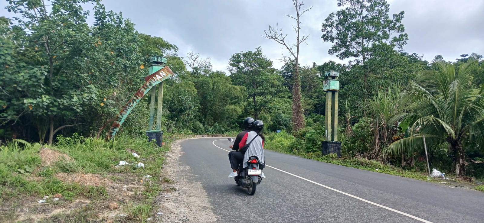 AGUS DIAN ZAKARIA/RADAR TARAKAN TERKENDALA PERSONEL: Kawasan Hutan lindung Gunung Selatan Tarakan yang menjadi salah satu wilayah kerja KPH Tarakan.