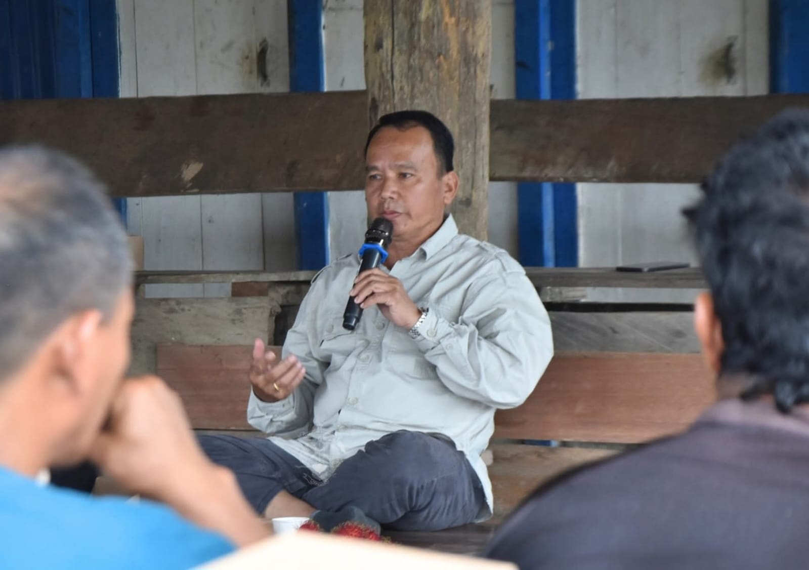 BERIKAN ARAHAN: Wabup Bulungan, Kilat saat memberikan arahan kepada CPSL.