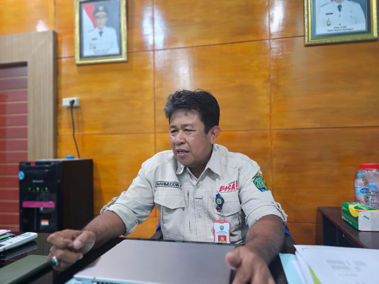Mahmuddin, kepala Dinsos Bulungan.