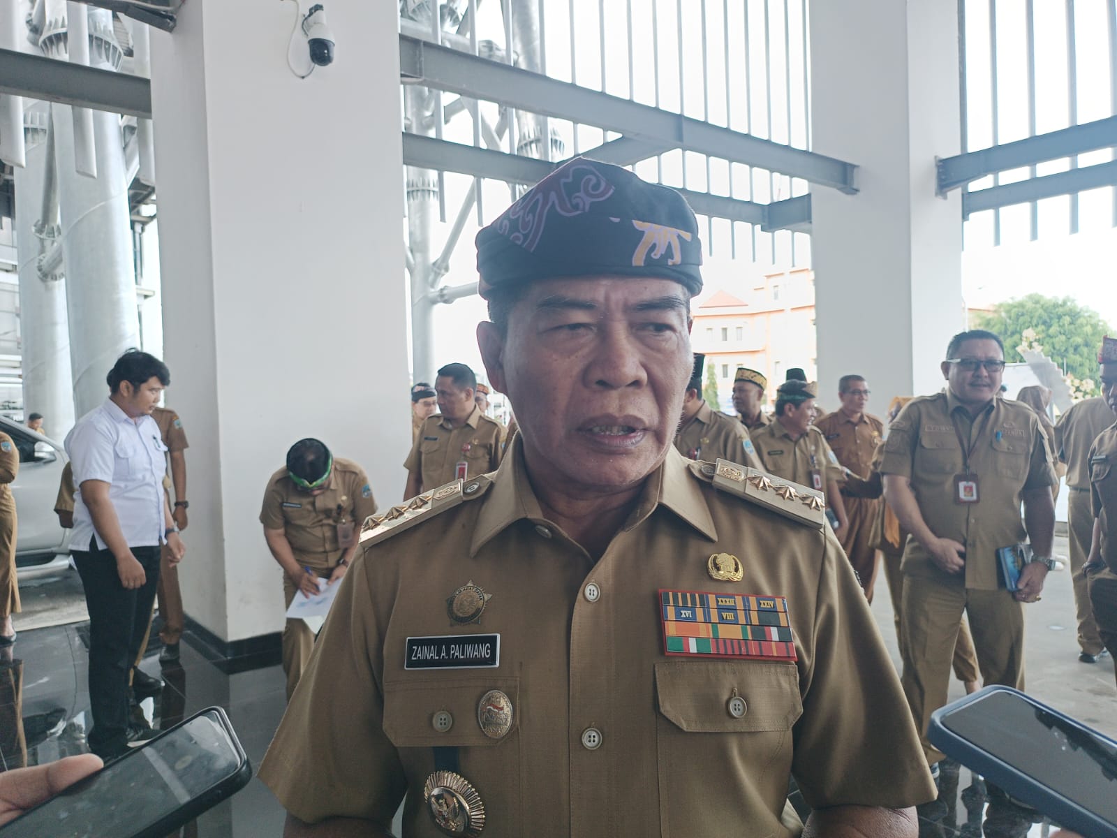 Gubernur Kaltara, Dr. H. Zainal Arifin Paliwang, SH., M.Hum. 