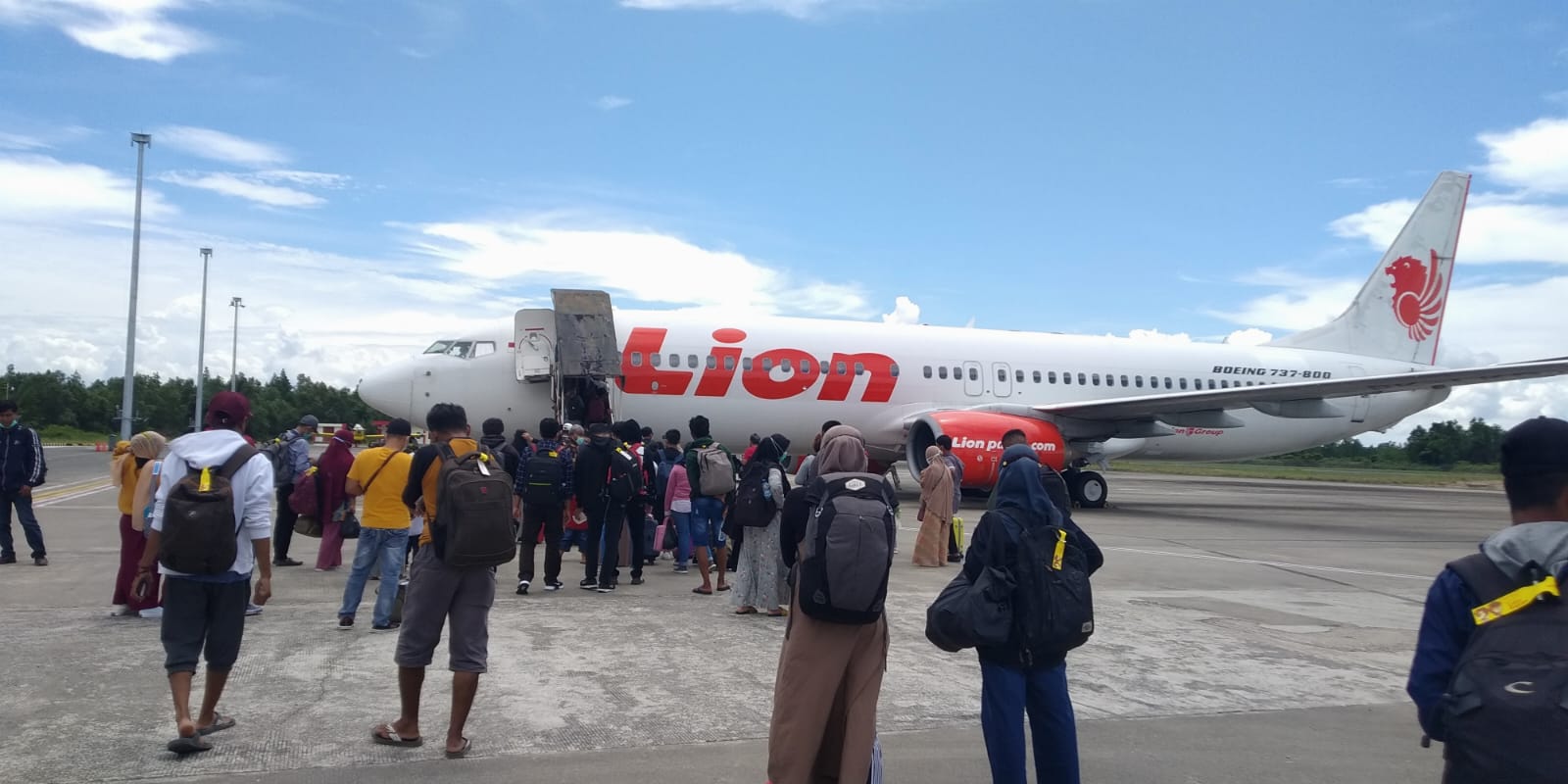 PENYUMBANG : Salah satu penyumbang utama inflasi bulanan berasal dari kenaikan tarif angkutan udara, seiring lonjakan permintaan perjalanan masyarakat pada masa libur akhir tahu