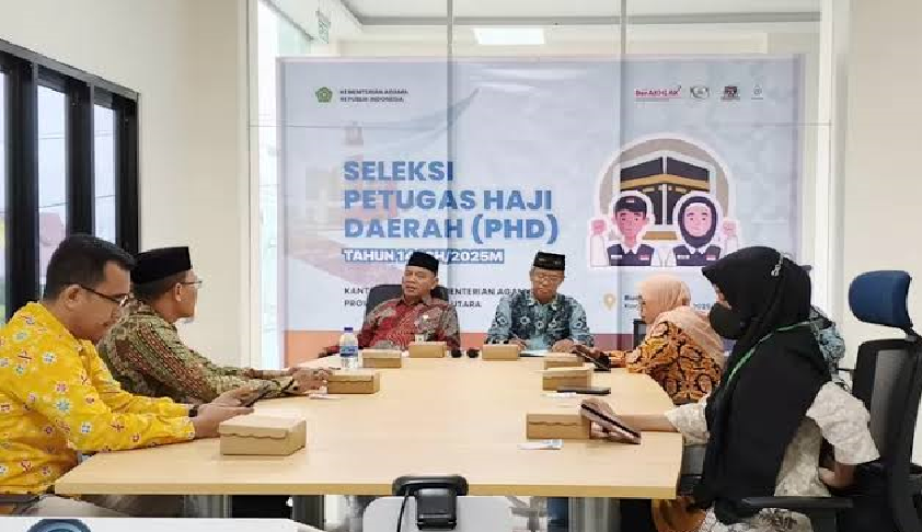 SELEKSI: Proses seleksi PHD pada musim haji 2025.