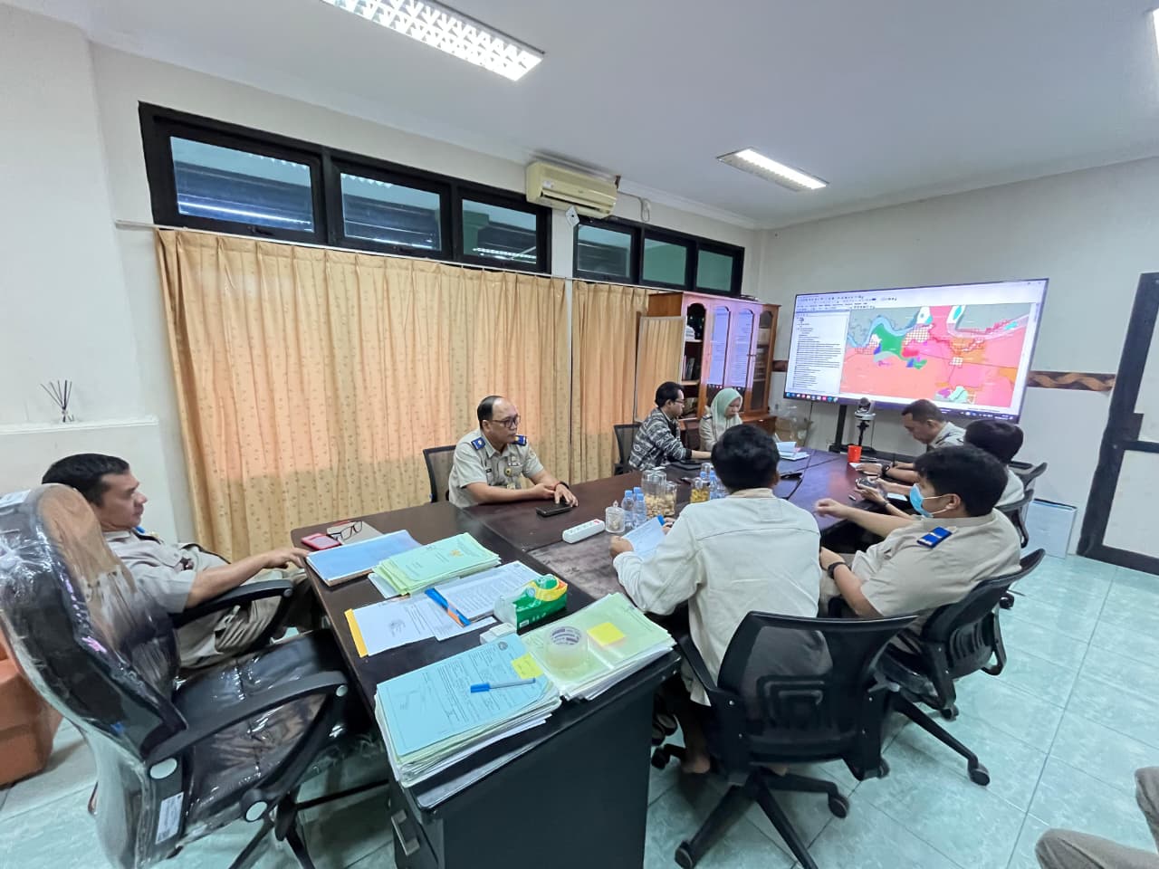 PENETAPAN LOKASI: Suasana rakor penetapan lokasi PTSL 2026.