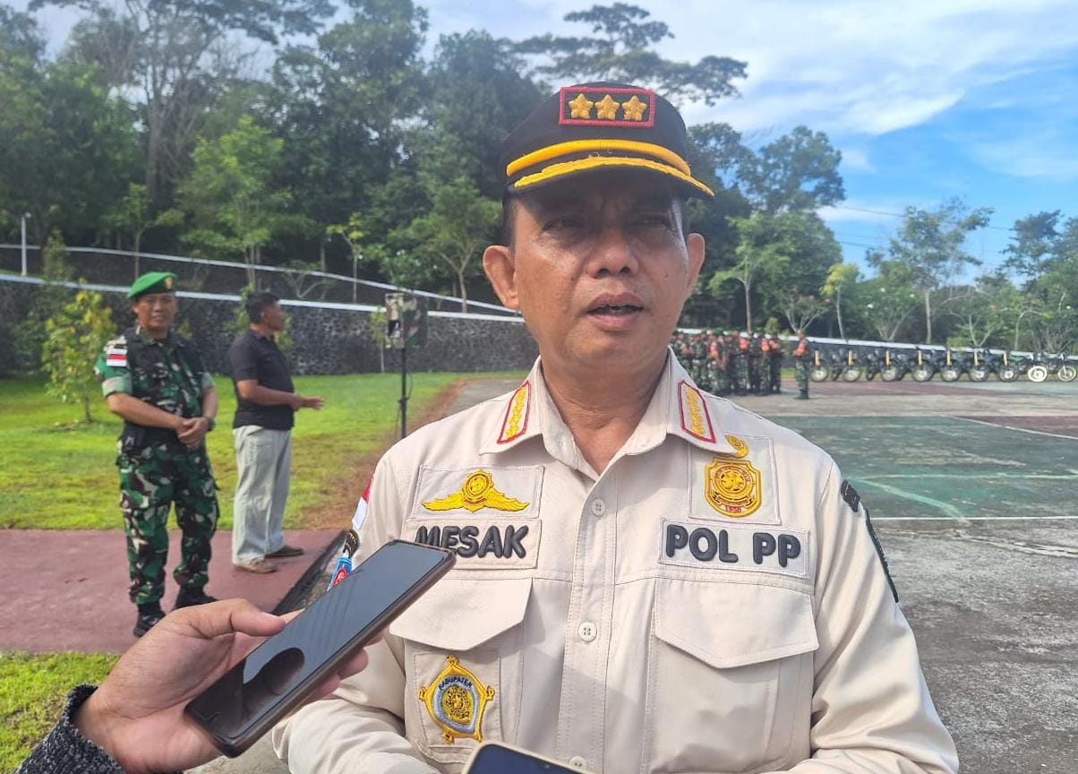 Kasatpol PP Nunukan Mesak Adianto  &nbsp;
