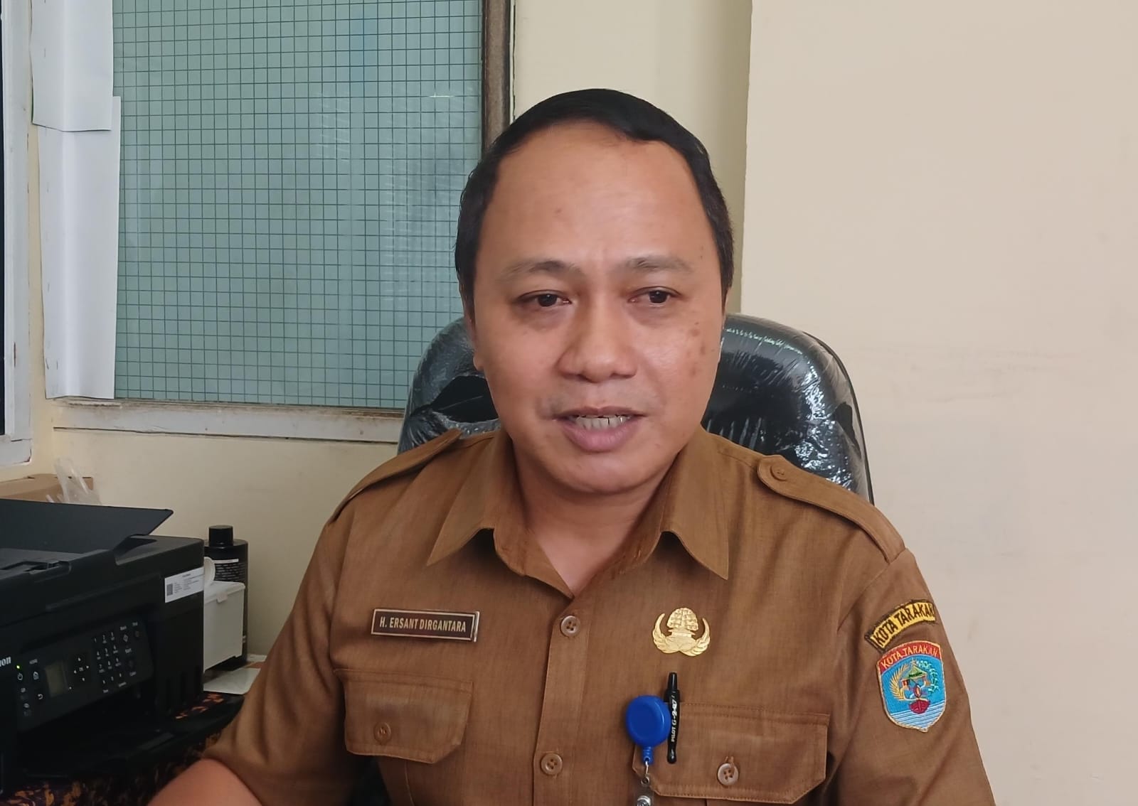 Kepala Bidang Budidaya Perikanan, Pengolahan dan Pemasaran Hasil Perikanan Dinas Perikanan Tarakan, Husna Ersant Dirgantara