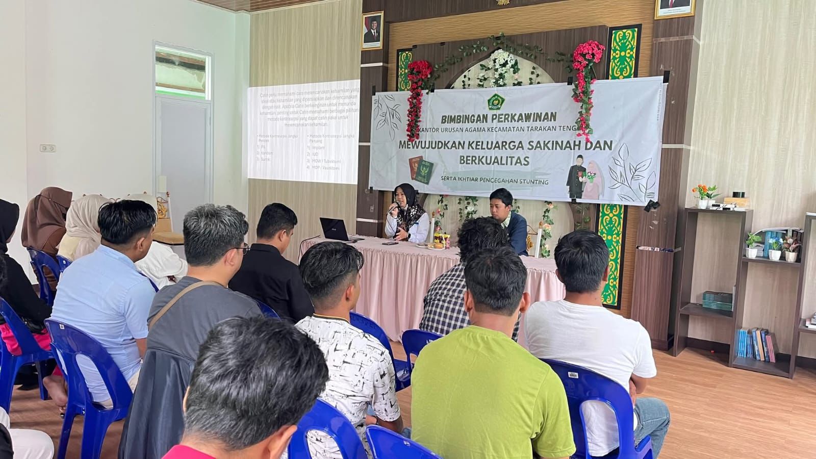 LAYANAN : Program Jepenbah (Jemput Pengantin Bahagia), inovasi layanan pernikahan bagi masyarakat kurang mampu jadi terobosan yang dilakukan Kemenag Tarakan.