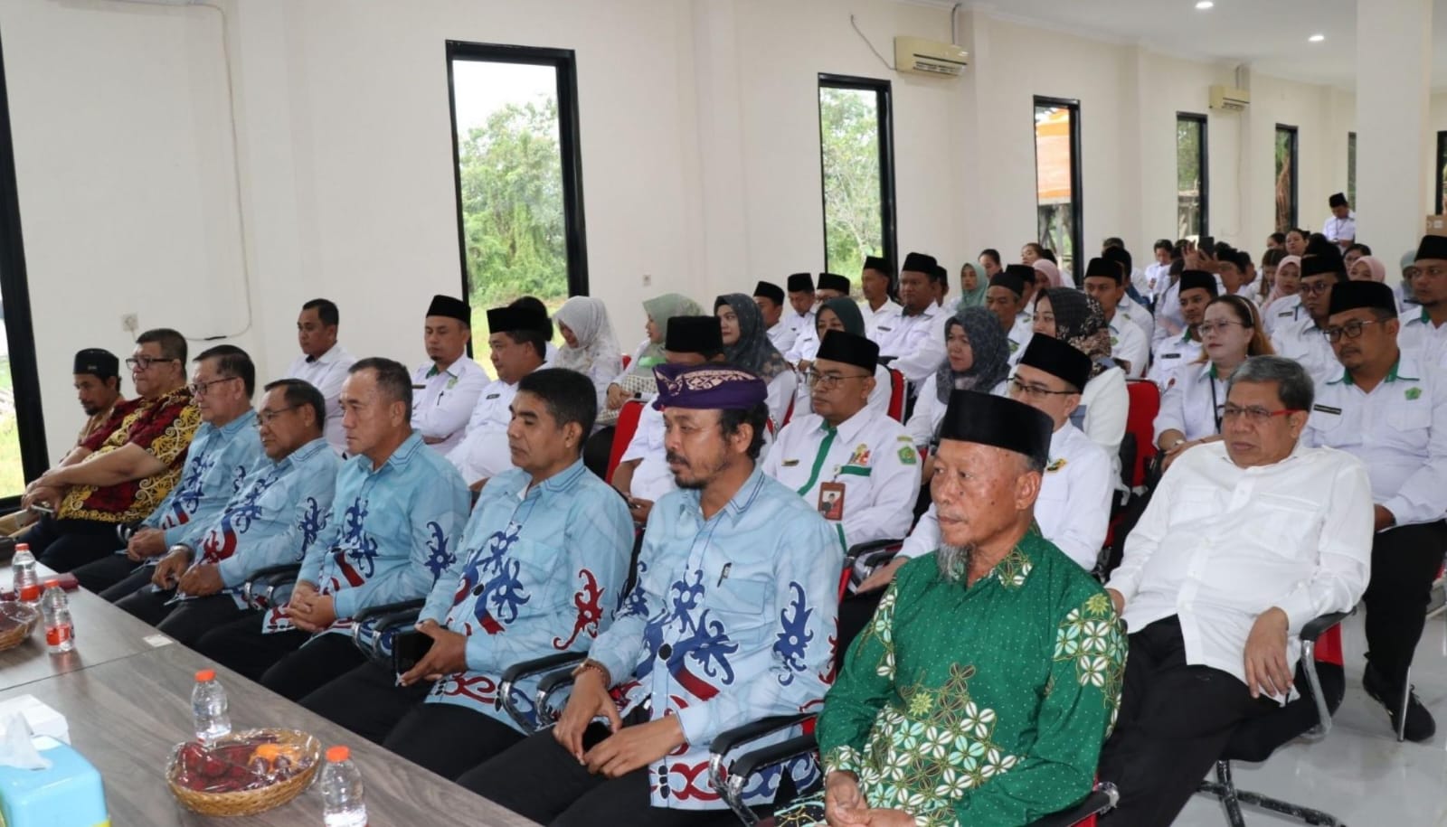 JAGA TOLERANSI: Para tokoh lintas agama saat mengikuti silaturahmi dengan Kanwil Kemenag Kaltara.