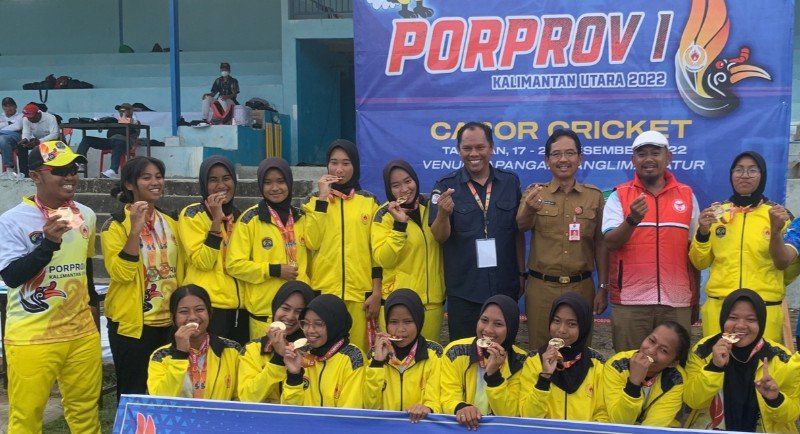 PORPROV : Kontingen Tarakan yang turun di Porprov I yang berlangsung pada 2022 lalu.