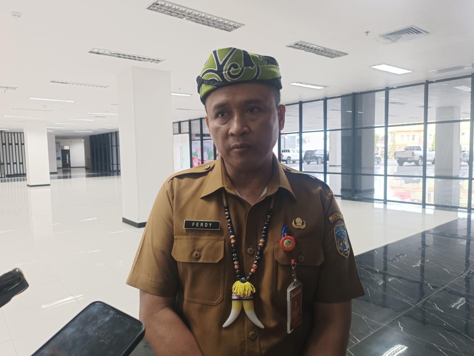Kepala Badan Pengelola Perbatasan Kaltara, Ferdy Manurun Tanduklangi.