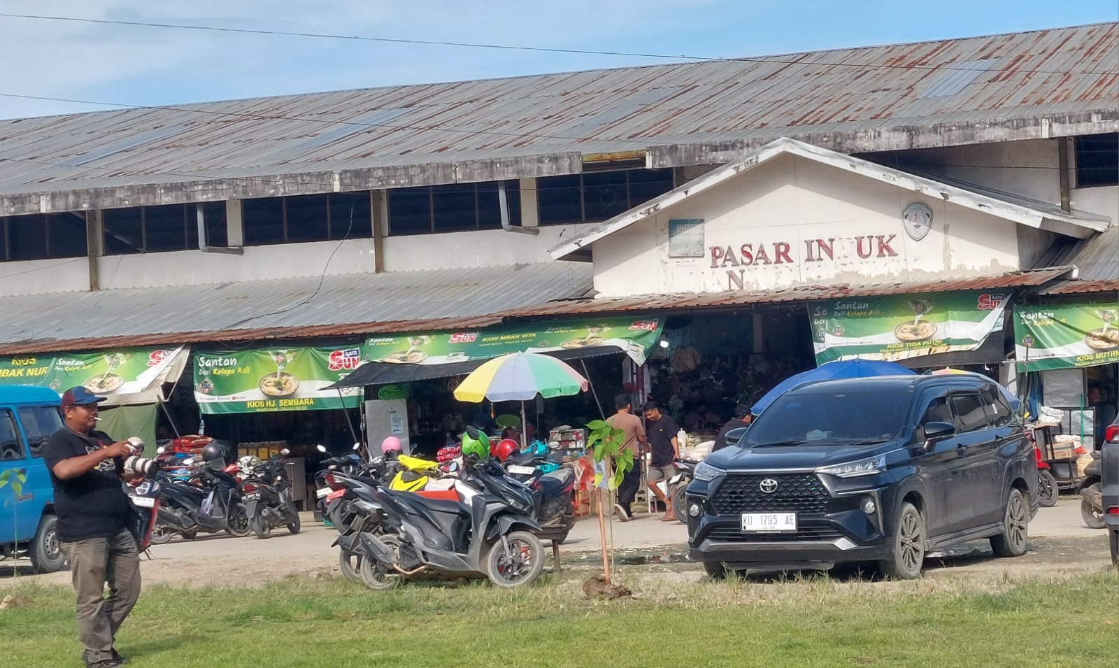 DIPAGAR: Area Pasar Induk, Tanjung Selor akan dibangun pasar keliling.