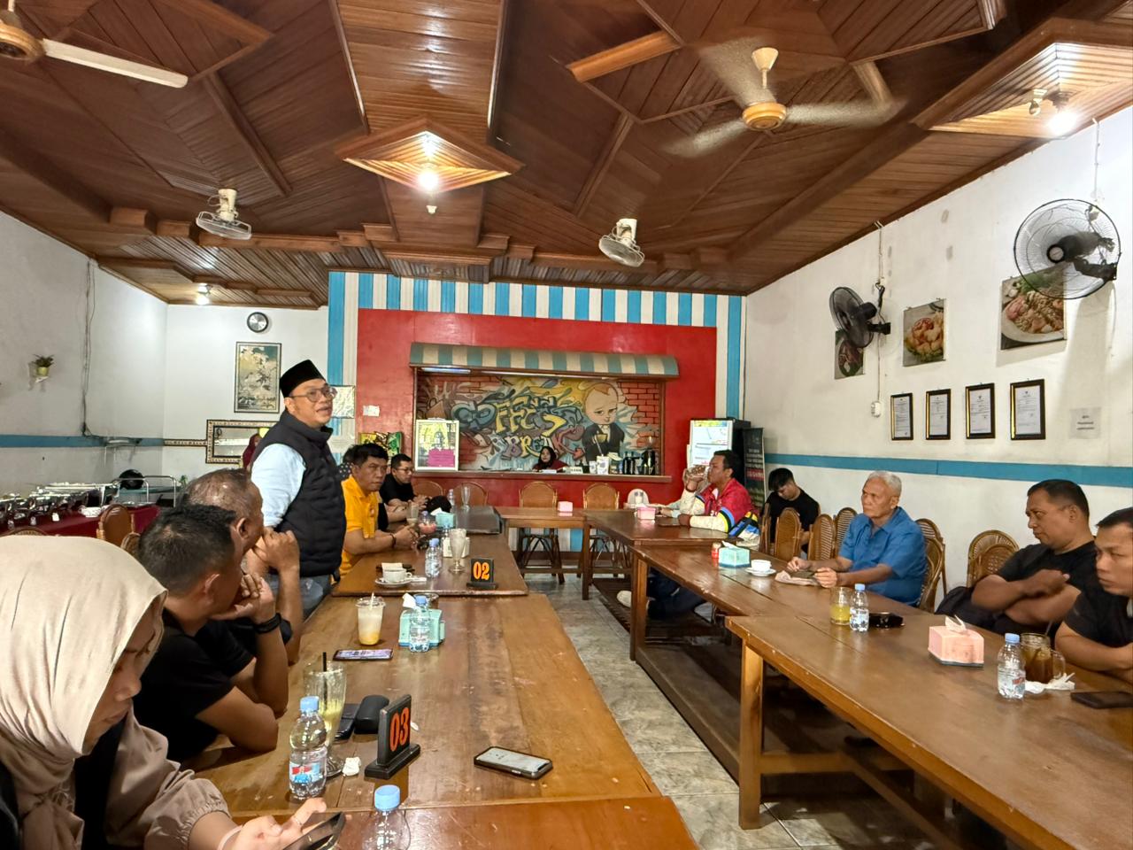PERSIAPAN: Rapat persiapan pengaktifan Kormi Kabupaten Bulungan digelar Minggu (25/1).