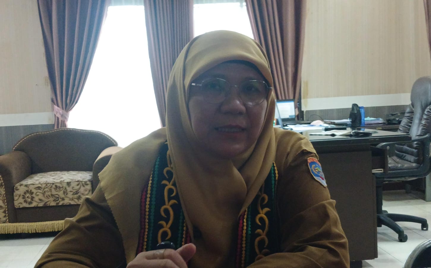 Ketua PGRI Kota Tarakan Endah Sarastiningsih