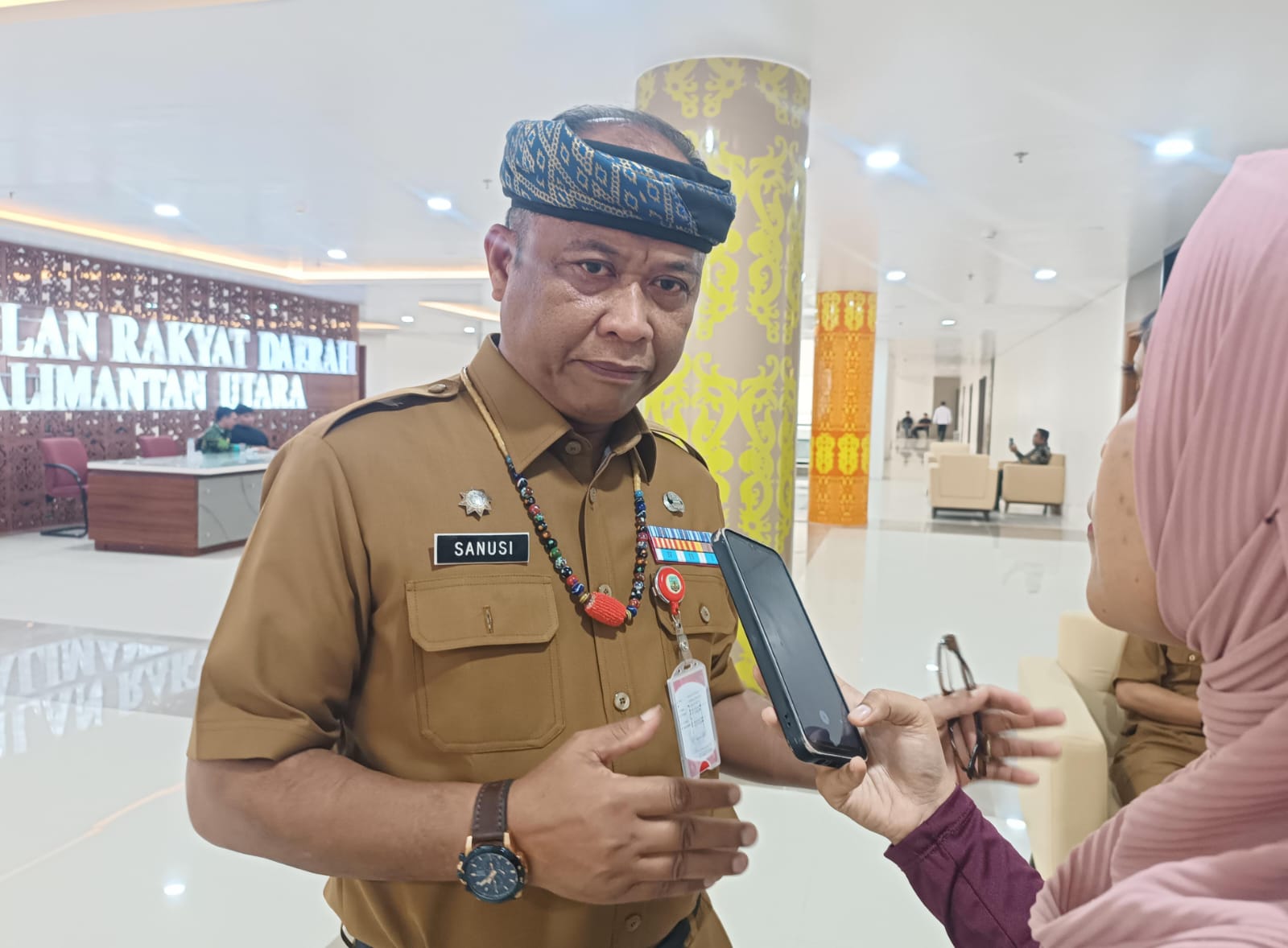 Kepala Disdukcapil Kaltara, Sanusi.
