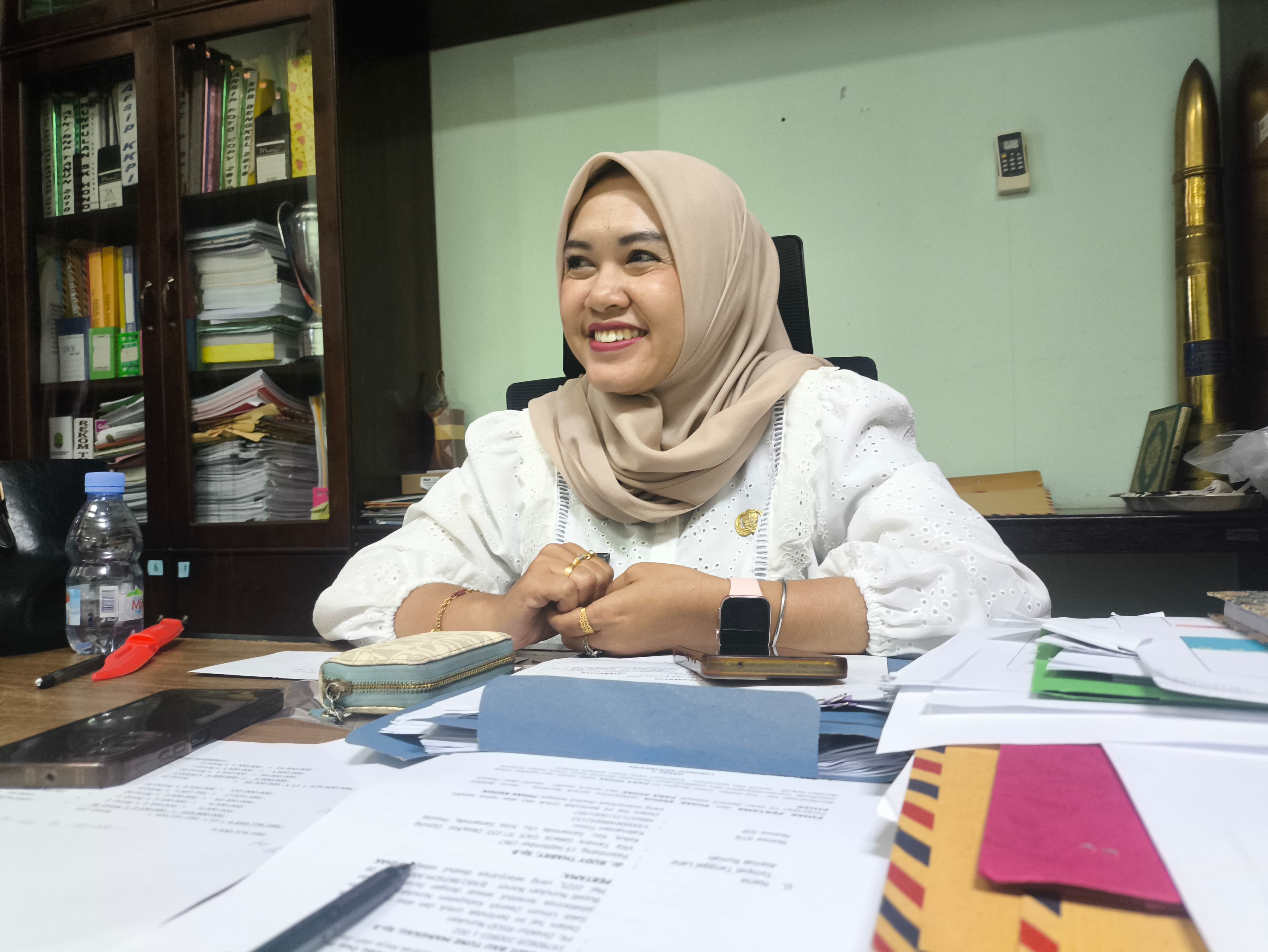 Kepala Subbagian Kepegawaian dan Pengembangan SDM, RSUD Nunukan Nurul Riskya Utami