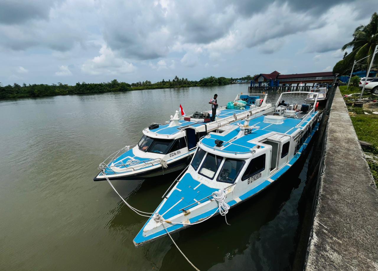 KEBIJAKAN: Speedboat reguler menjadi salah satu sasaran pungutan pajak kendaraan bermotor di atas air.