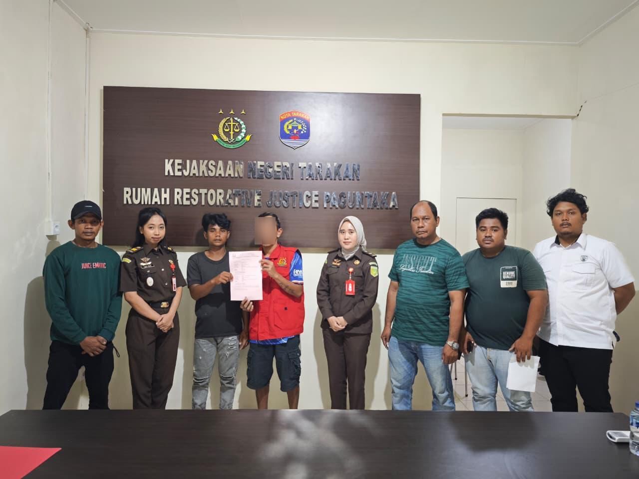 RESTORATIVE JUSTICE: Sepanjang tahun 2025, Kejari Tarakan memfokuskan kinerjanya pada penerapan RJ serta pengembangan inovasi pelayanan publik.