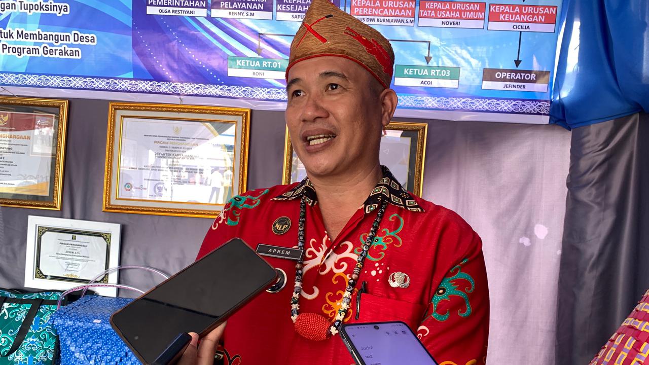 Aprem, Kepala Desa Sempayang, Kecamatan Malinau Barat, Kabupaten Malinau.