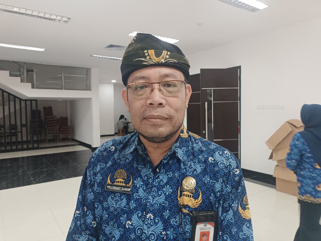 Asisten Bidang Administrasi Umum Setprov Kaltara, Pollymaart Sijabat.