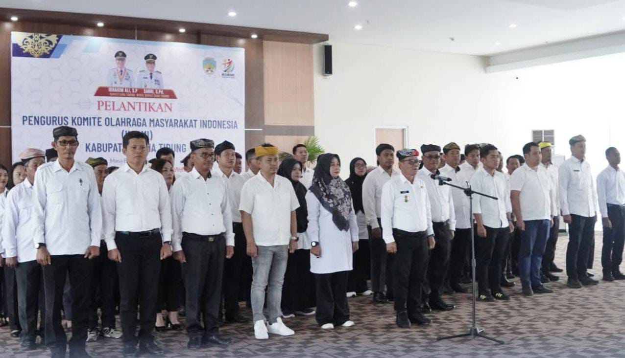 PASANG TARGET: Pengurus Kormi Tana Tidung yang baru menargetkan sejumlah pencapaian.