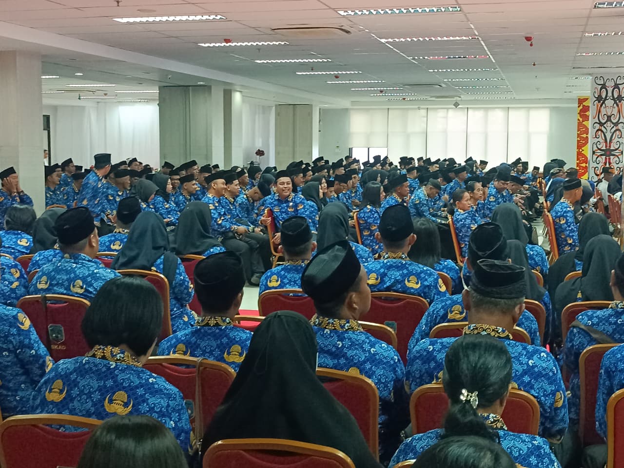ABDI NEGARA: Jumlah ASN Pemprov Kaltara saat ini masih kurang dari kebutuhan ideal.