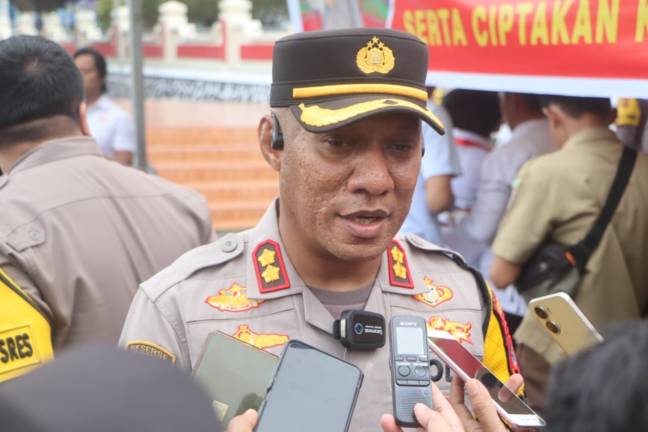 Kapolres Nunukan AKBP Bonifasius Rumbewas