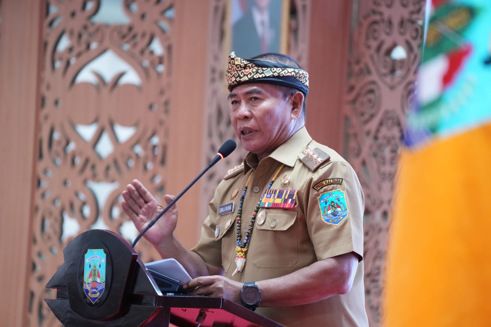 Gubernur Kaltara, Dr. H. Zainal Arifin Paliwang, S.H, M.Hum.