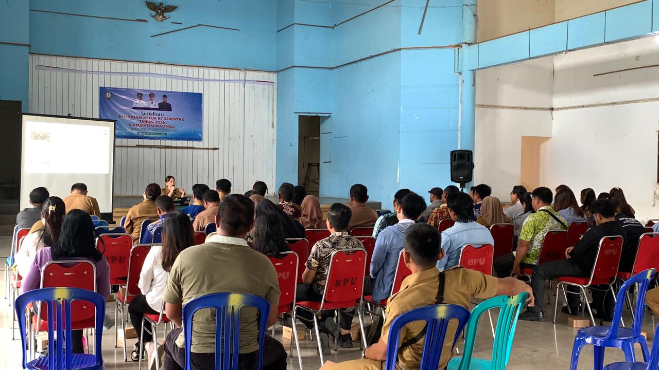 SERENTAK: Pendampingan juknis pemilihan ketua RT serentak oleh DPMD Kabupaten Malinau.