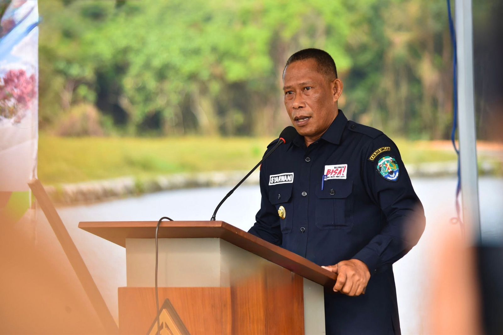 Bupati Bulungan, Syarwani.