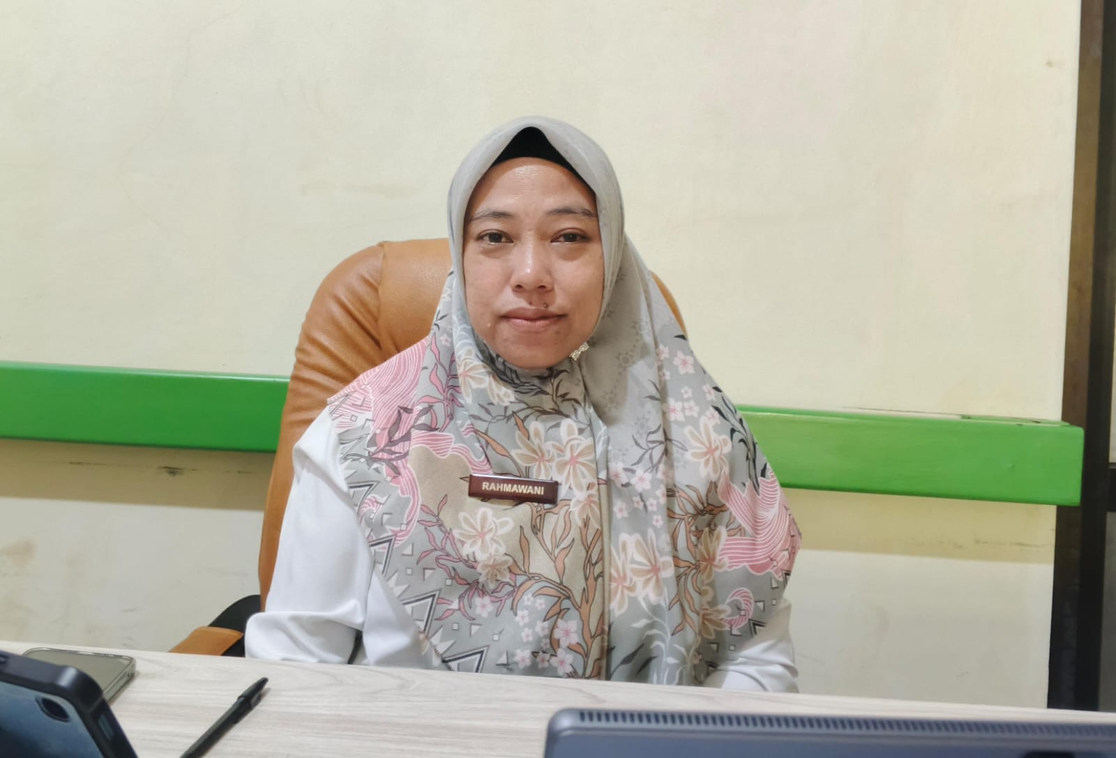 Kepala Disdukcapil Tana Tidung, Rahmawani.