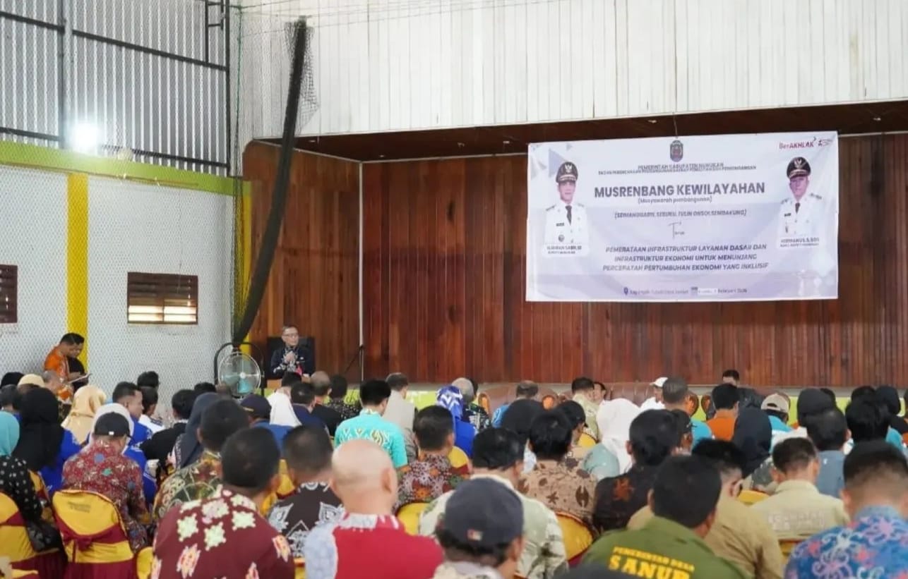 FOKUS : Sebanyak 129 usulan prioritas dari empat kecamatan disepakati saat musrembang kewilayahan yang berlangsung di Tulin Onsoi.