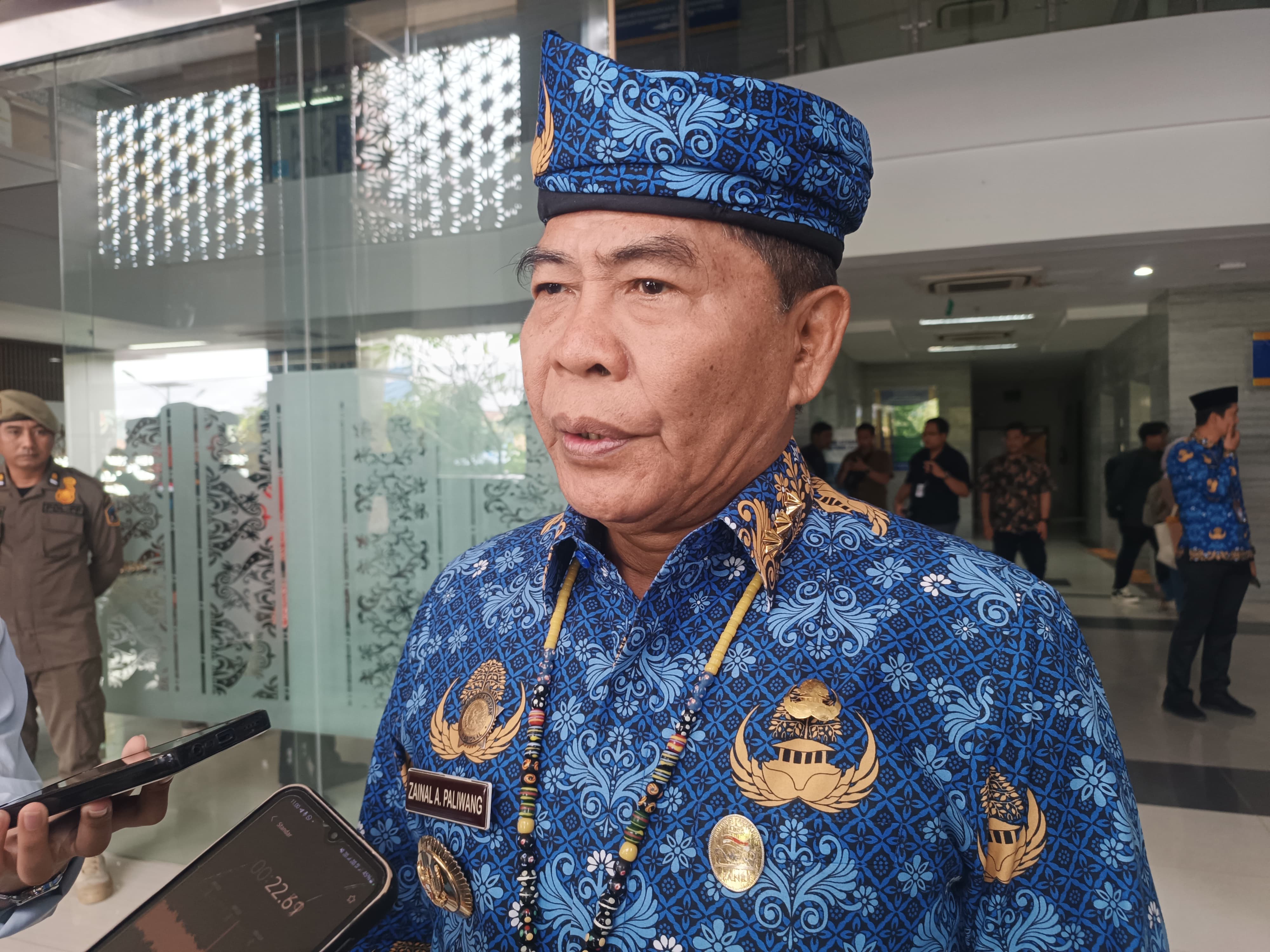 Gubernur Kaltara, Dr. H. ,Zainal Arifin Paliwang, S.H, M.Hum.