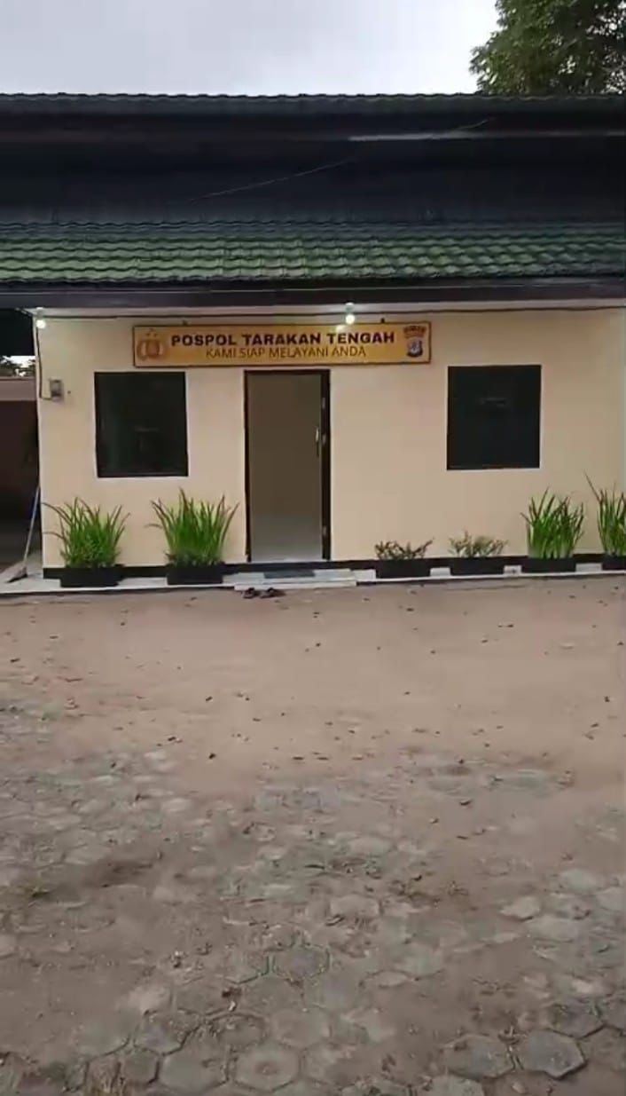 PEMBENTUKAN : Proses pembentukan Polsek Tarakan Tengah menunggu usulan dan saat ini menunggu verifikasi dari Mabes Polri dan saat ini sudah dibentuk Pospol.