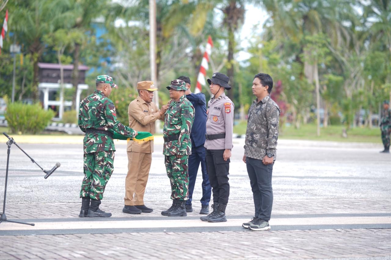 TMMD: Bupati Bulungan Syarwani secara resmi membuka kegiatan TMMD, Selasa (10/2).