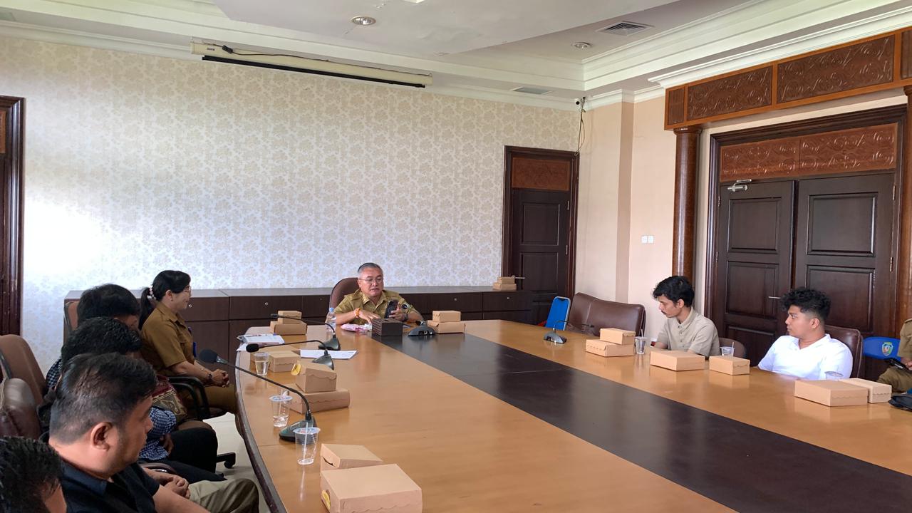 IZIN: Rapat pengurusan perizinan bongkar muat oleh Pemda Malianu dan seluruh SPBU se-Kabupaten Malinau.
