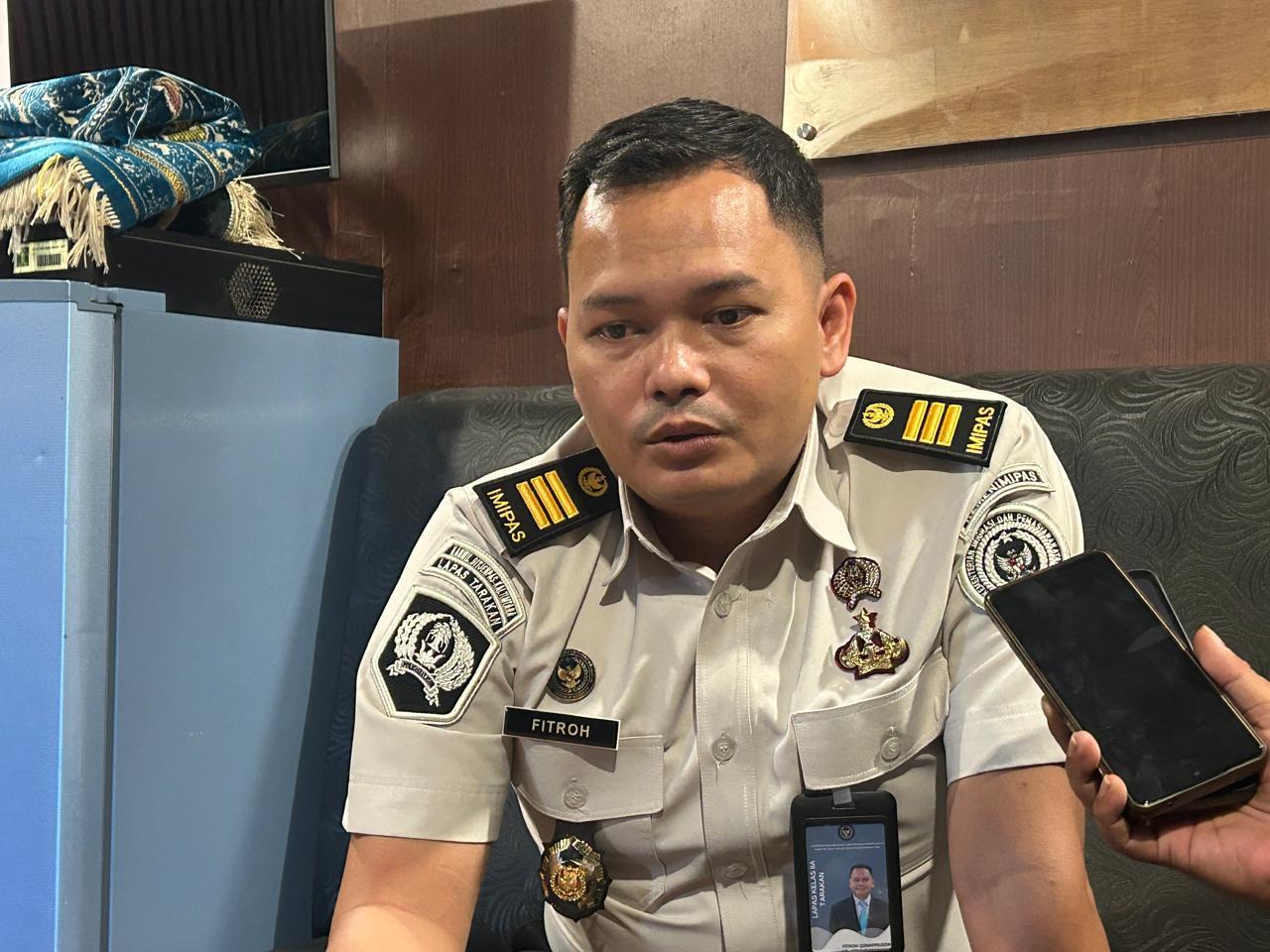 Kasi Binadik Lapas Kelas IIA Tarakan, Fitroh Qomarudin
