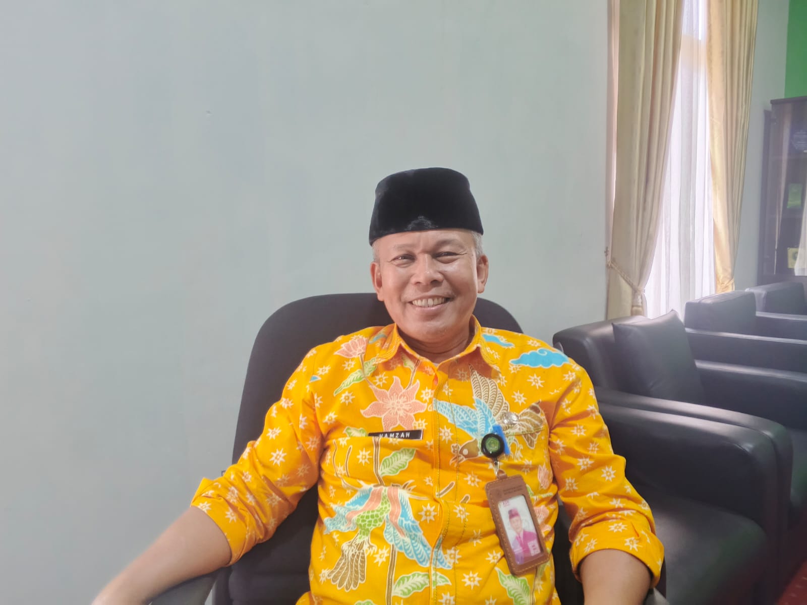 Kepala Kantor Kementerian Agama (Kemenag) Kabupaten Tana Tidung, H. Hamzah.