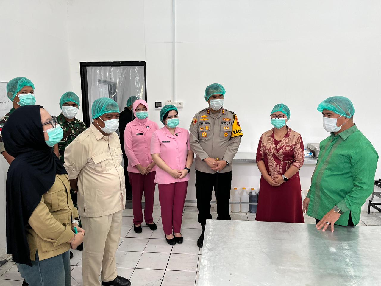 BEROPERASI : SPPG Polres Tarakan Yayasan Kemala Bayangkari resmi beroperasi.