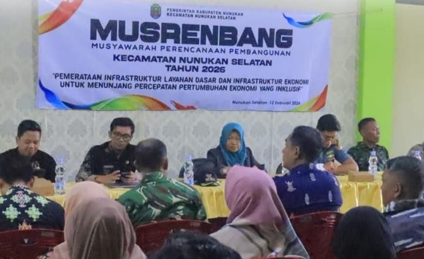 PRIORITAS : Kecamatan Nunukan Selatan merampungkan hasil musrenbang yang disampaikan empat kelurahan di Kecamatan Nunukan Selatan.