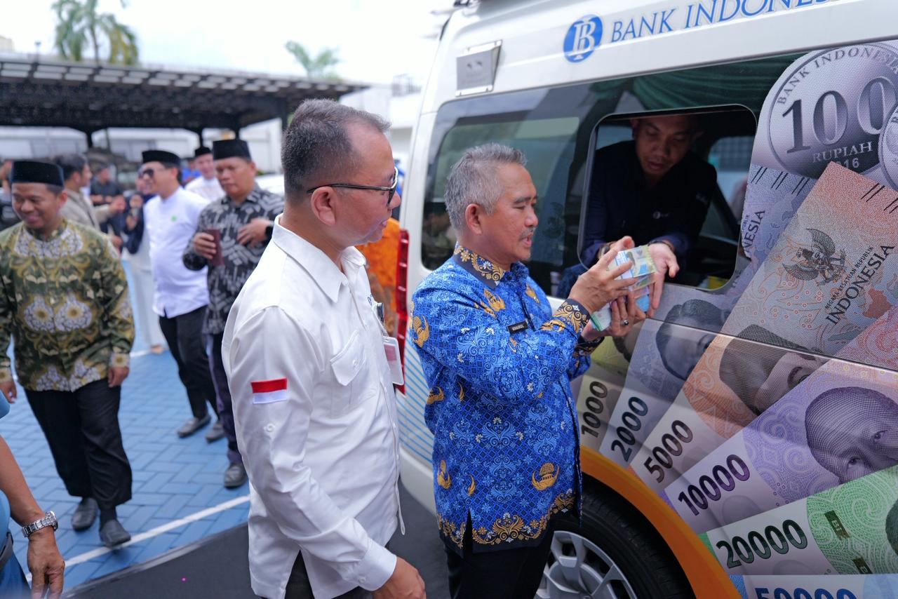 KETERSEDIAN: Wali Kota Tarakan berharap ketersediaan uang Rupiah layak edar di tengah meningkatnya kebutuhan masyarakat selama Ramadan hingga Idulfitri.