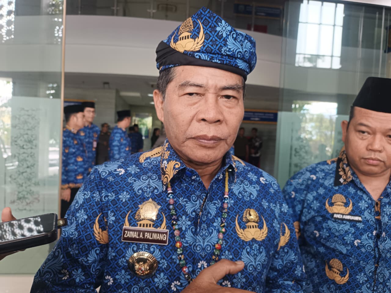 Gubernur Kaltara, Dr. H. Zainal Arifin Paliwang. 