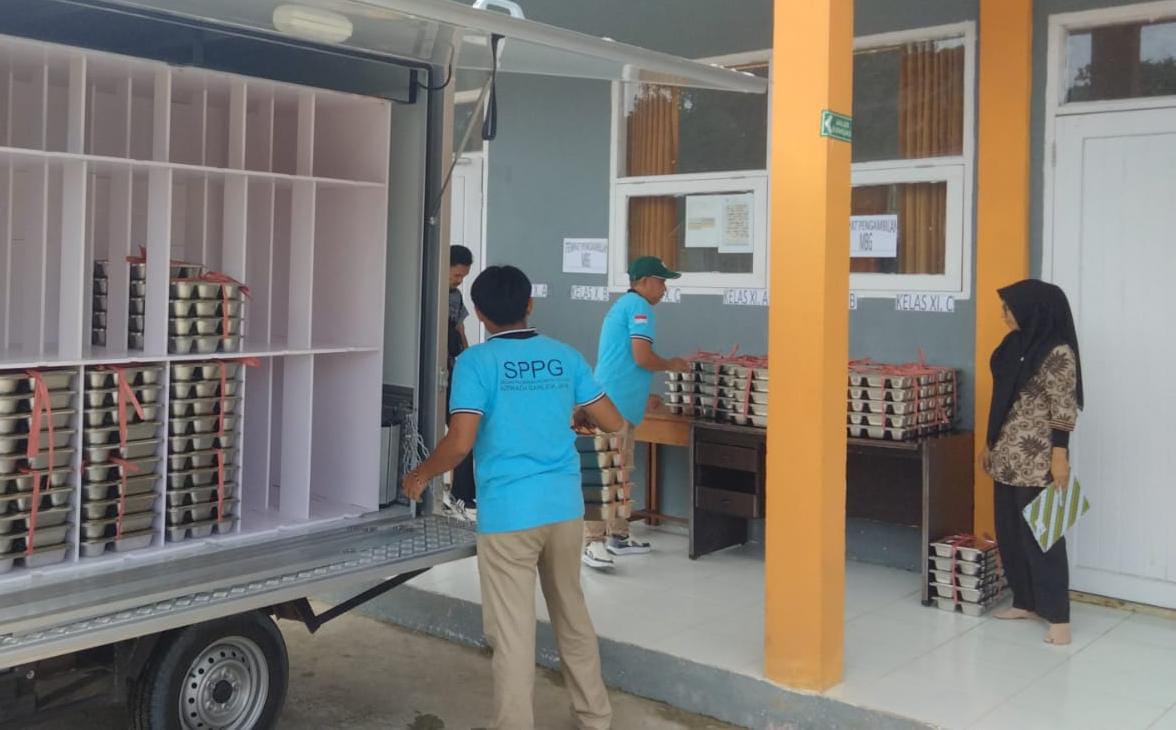 &lrm;SIAP DISALURKAN: SPPG Sesayap Hilir mulai mendistribusikan makan bergizi gratis sebelum puasa lalu. 