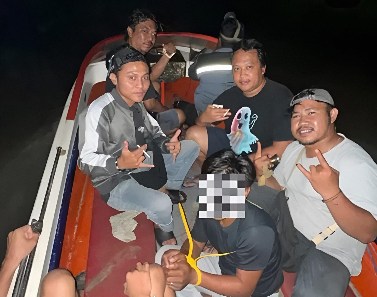 DIBEKUK: Tim Resmob Satreskrim Polresta Bulungan mengamankan pelaku curanmor.