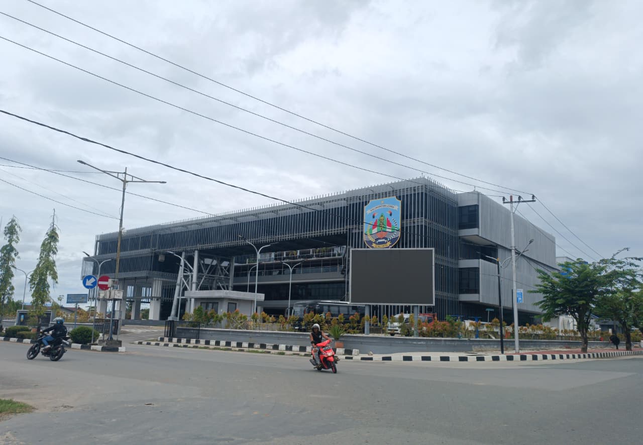 WFA: Salah satu kantor Pemprov Kaltara di Tanjung Selor. 