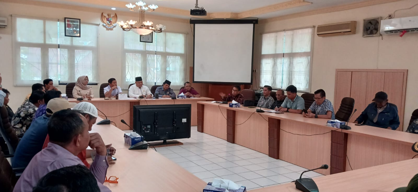 RDP : Suasana RDP saat pada Kamis (26/2).