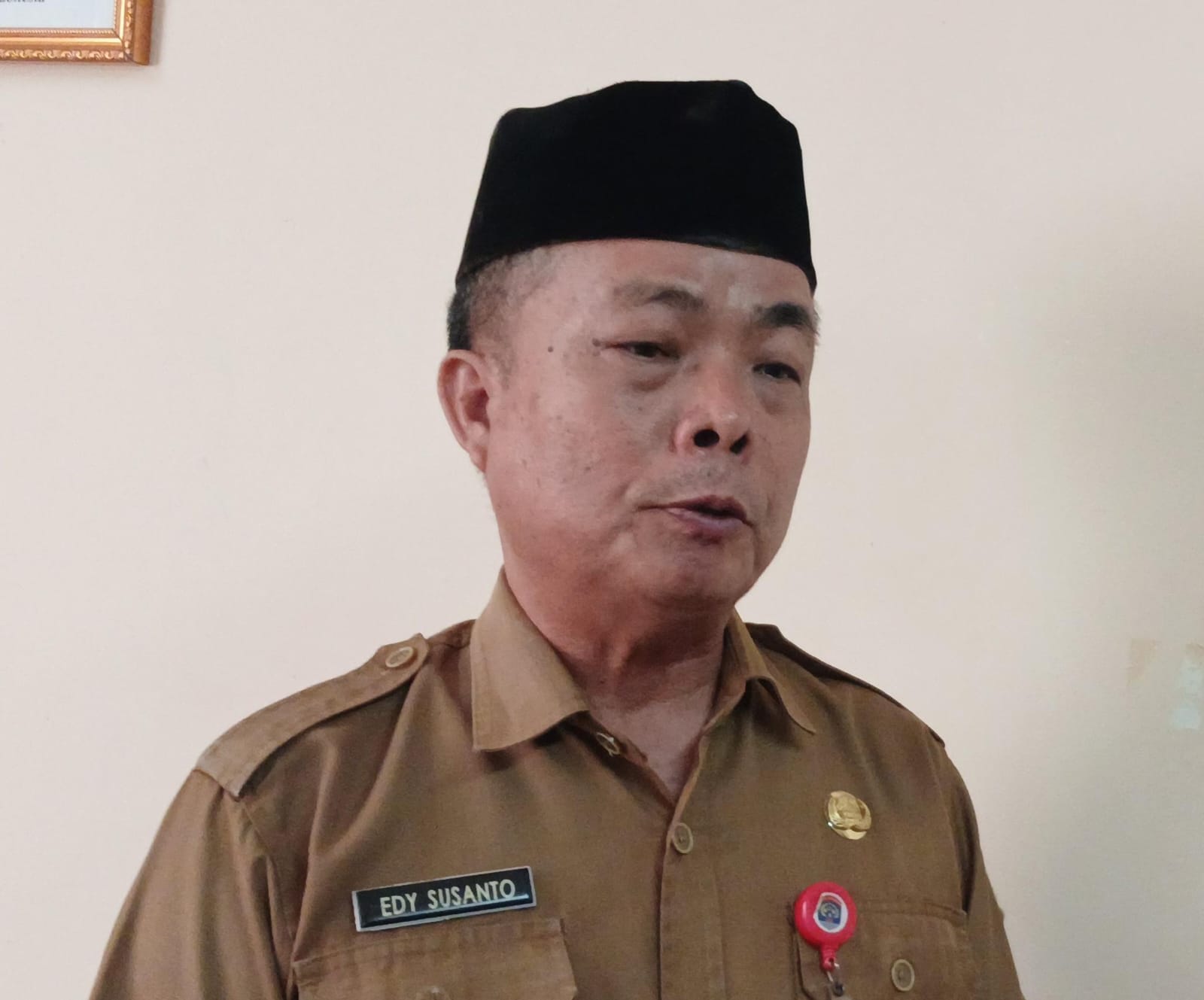 Kepala Dinas Perumahan Rakyat dan Kawasan Permukiman serta Pertanahan (Perkim) Tarakan, Edy Susanto